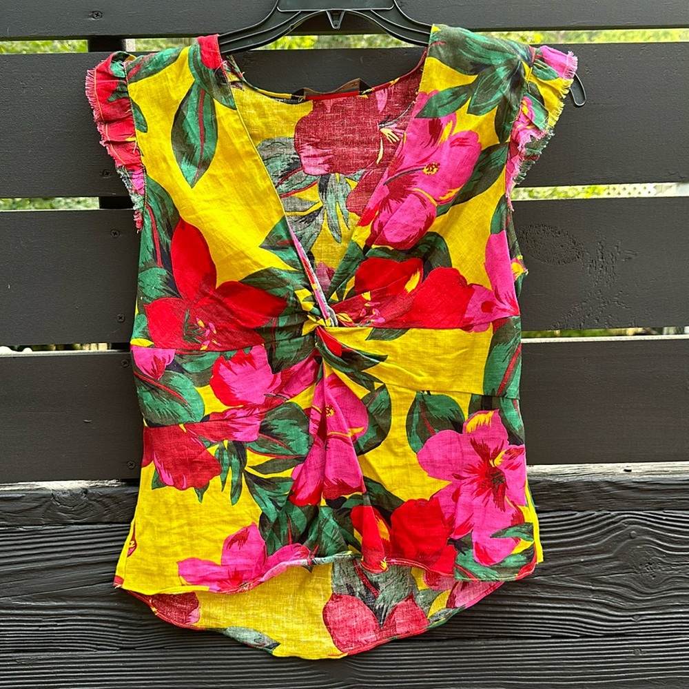 Zara Linen Top